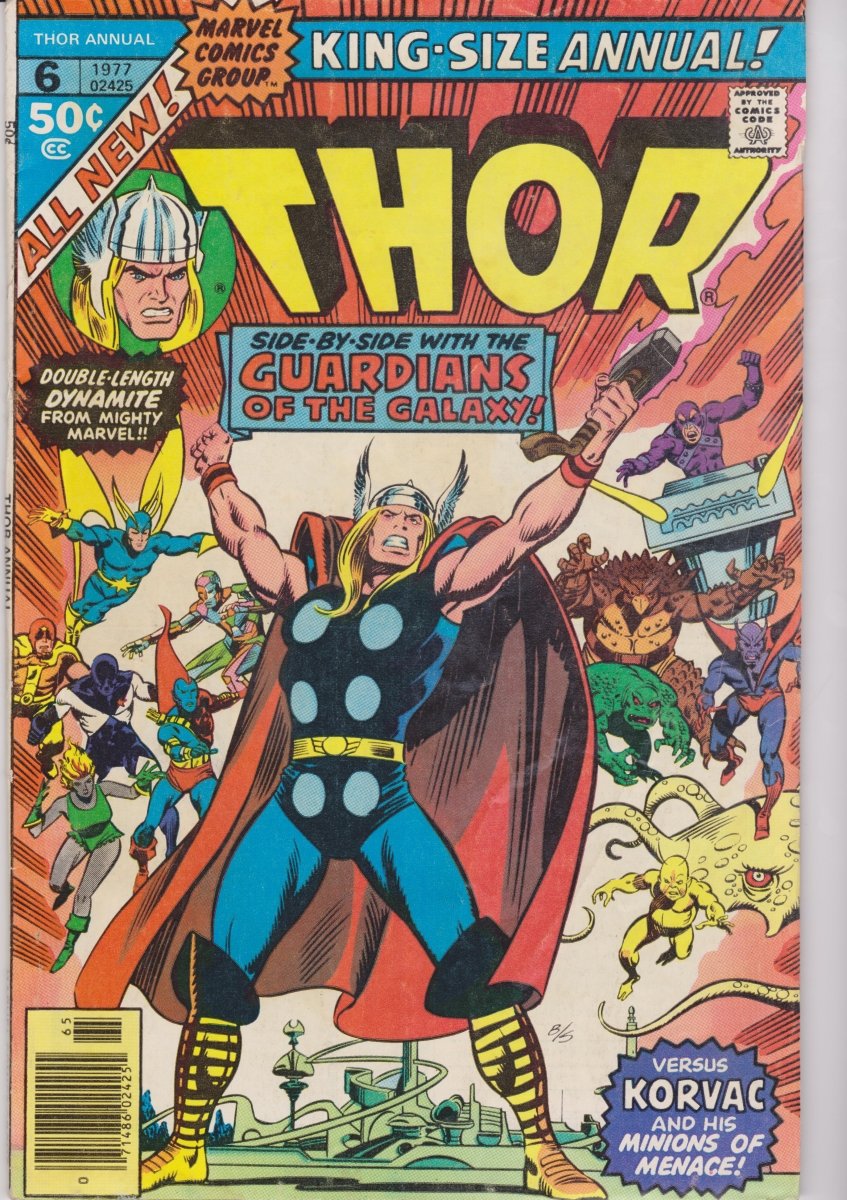 Marvel Thor Annual #6 1977 F/VF