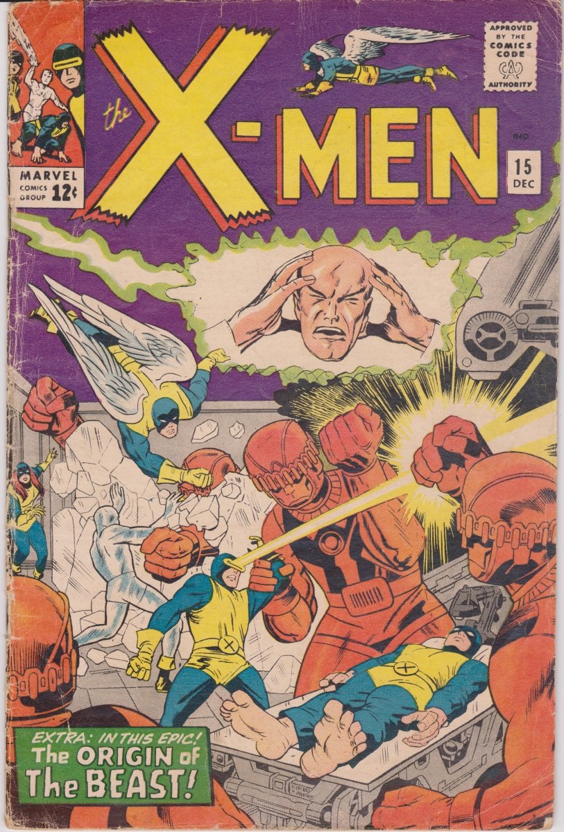 Marvel X-Men #15 1965 VG