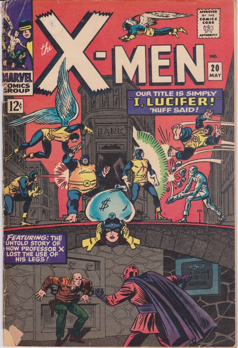 Marvel X-Men #20 1966 F-