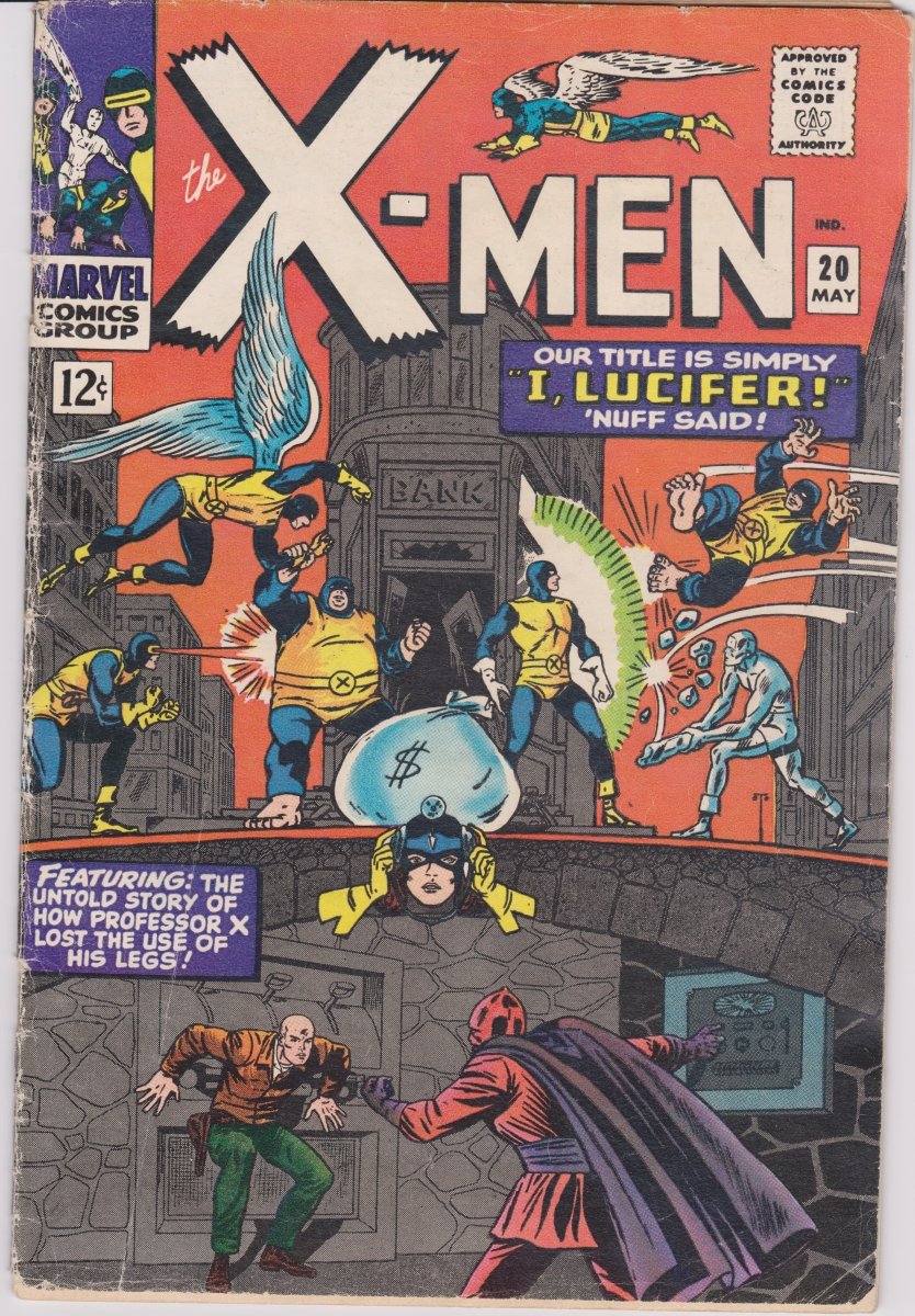 Marvel X-Men #20 1966 F