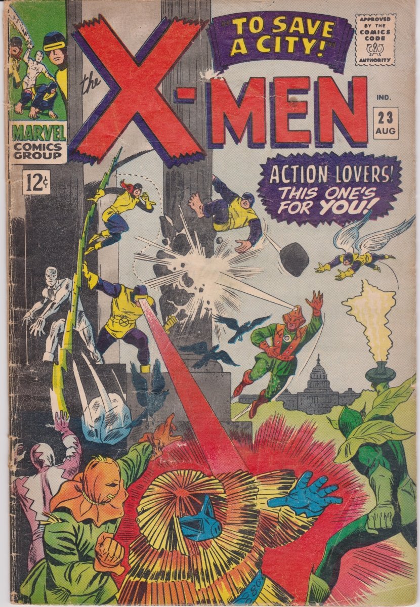 Marvel X-Men #23 1963 G/VG