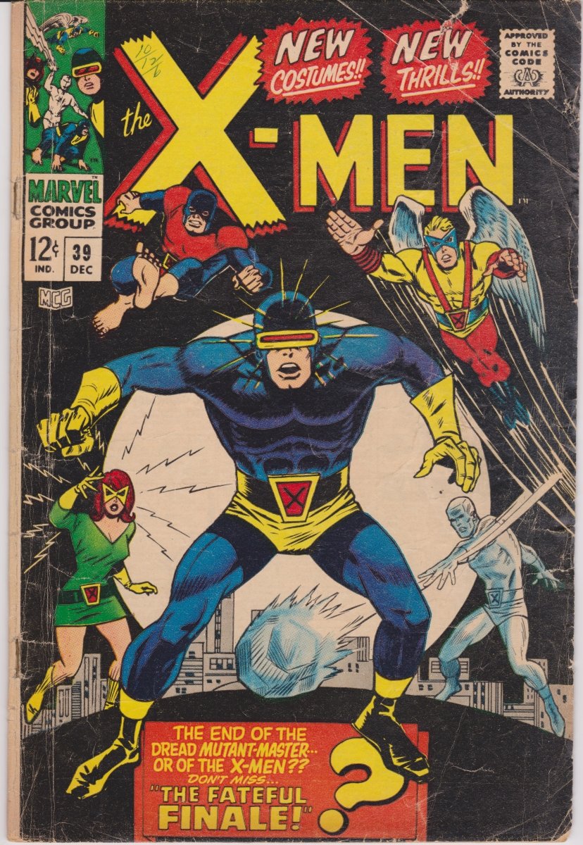 Marvel X-Men #39 1967 G/VG