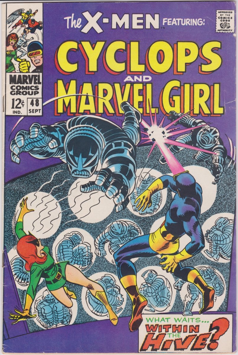 Marvel X-Men #48 1968 F-/F