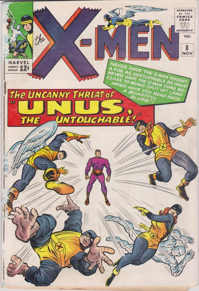Marvel X-Men #8 1964 VG/G