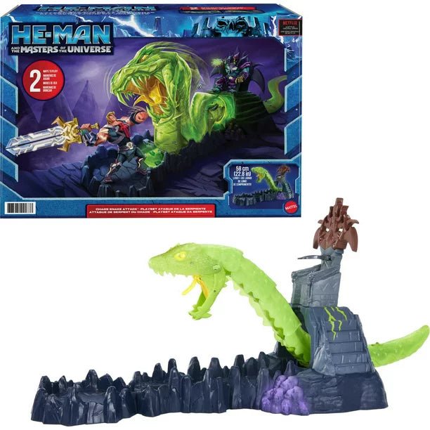 Masters of the Universe He-Man and the Masters of the Universe Snake Attack Fortress Playset