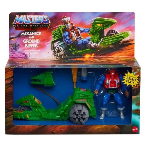 Masters of the Universe Origins Ground Ripper and Mekaneck Action Figure