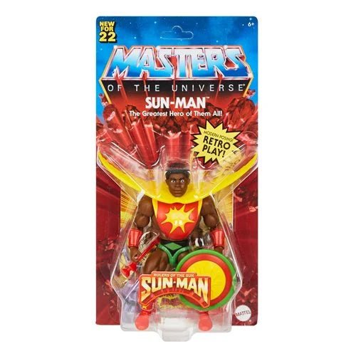 Masters of the Universe Origins Sun Man Action Figure