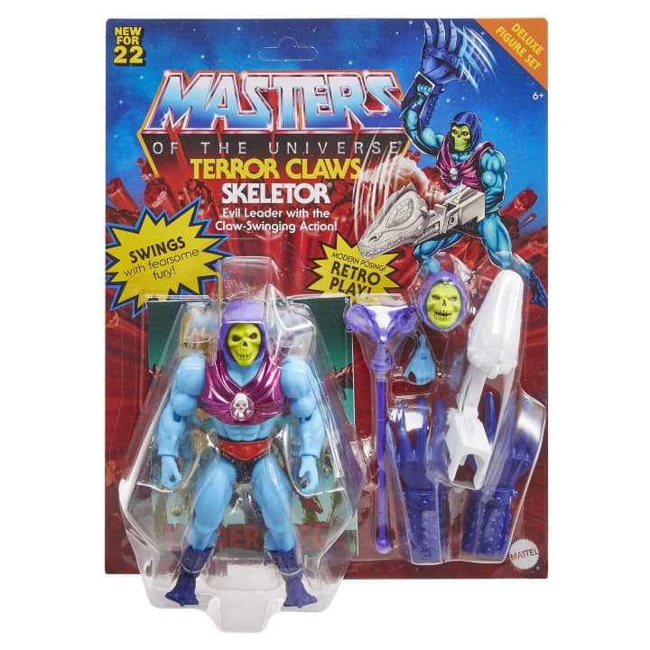 Masters of the Universe Origins Terror Claw Skeletor Deluxe Action Figure