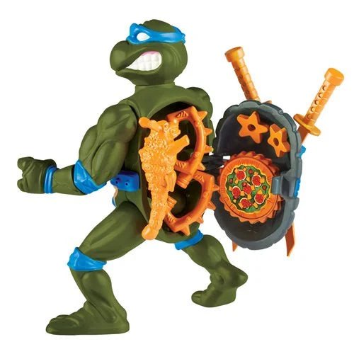 Teenage Mutant Ninja Turtles – Figurine De Base Leonardo, Chef En Bleu, 15 Cm, Avec épées, Pour Jeu De Rôle Et Collection
