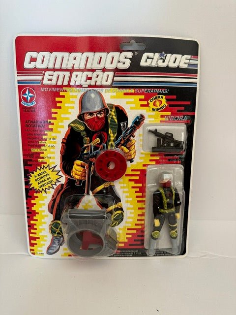 Vintage G.I. Comandos em acao Python Officer (V1) 1993 Action Figure