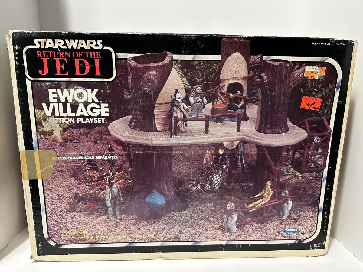 Vintage Kenner Star Wars ROTJ Ewok Village Playset 1983