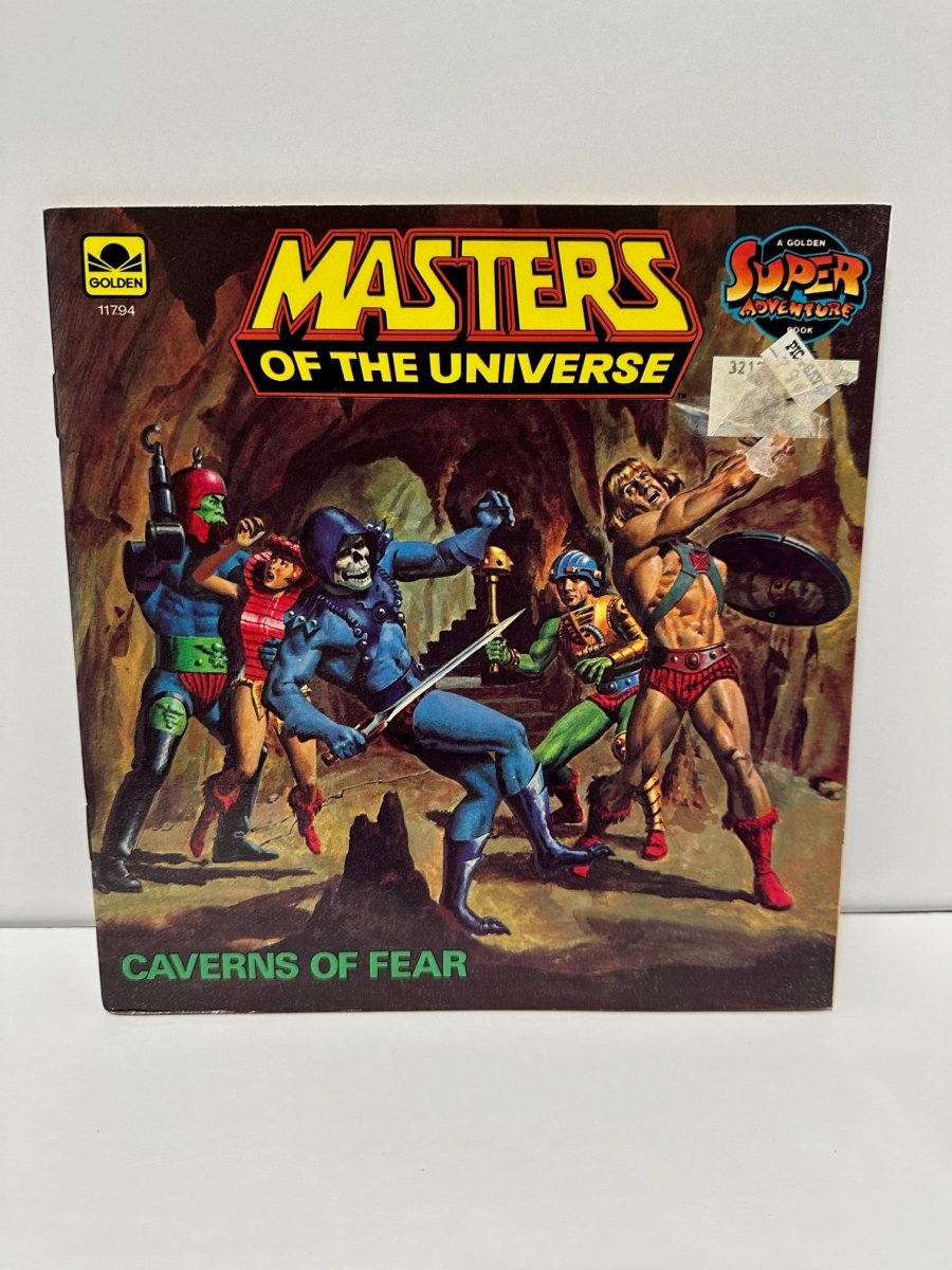 Vintage Masters of the Universe Soft Cover book Caverns of fear 1983