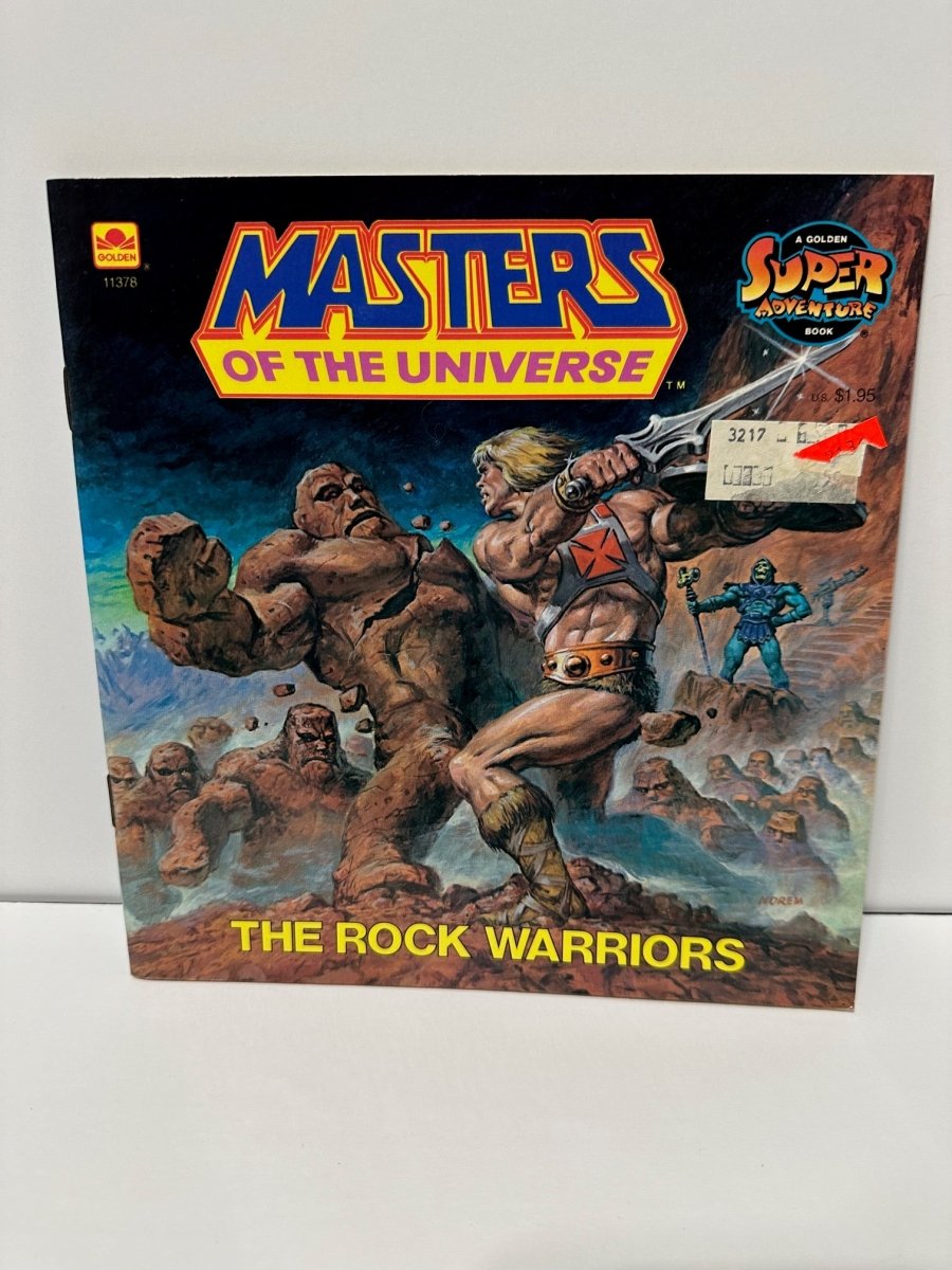 Vintage Masters of the Universe Soft Cover book The Rock Warriors 1985