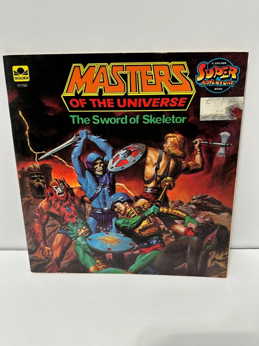 Vintage Masters of the Universe Soft Cover book The Sword of Skeletor 1983