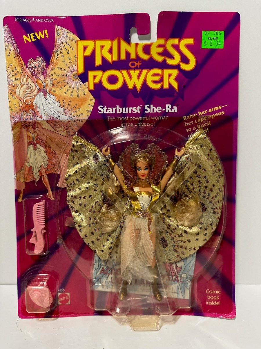 Vintage Princess of Power Starburst She-Ra Action Figure Mattel 1985