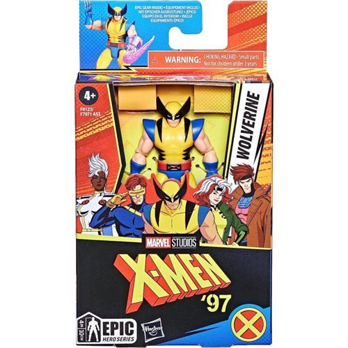 X-Men 97 Epic Hero Series Wolverine 4-Inch Action Figure